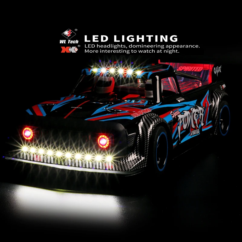 WLtoys 104072 RTR 1/10 2 4G 4WD 60 км/ч Бесщеточный радиоуправляемый автомобиль для дрифта в