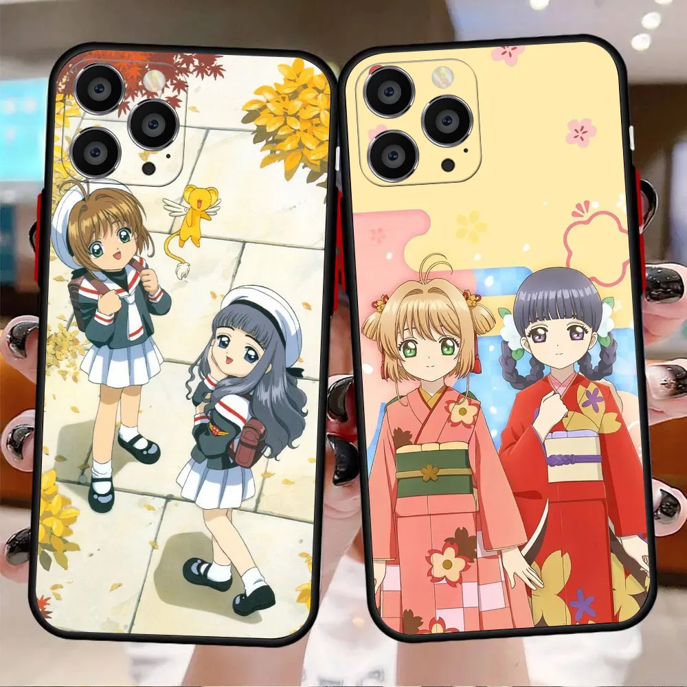Силиконовый чехол BK-57 Cardcaptor Sakura для Xiaomi Poco F6 X6 C65 X4 M2 M3 M4 M5 F3 Pocophone F1 F2 C40 Pro