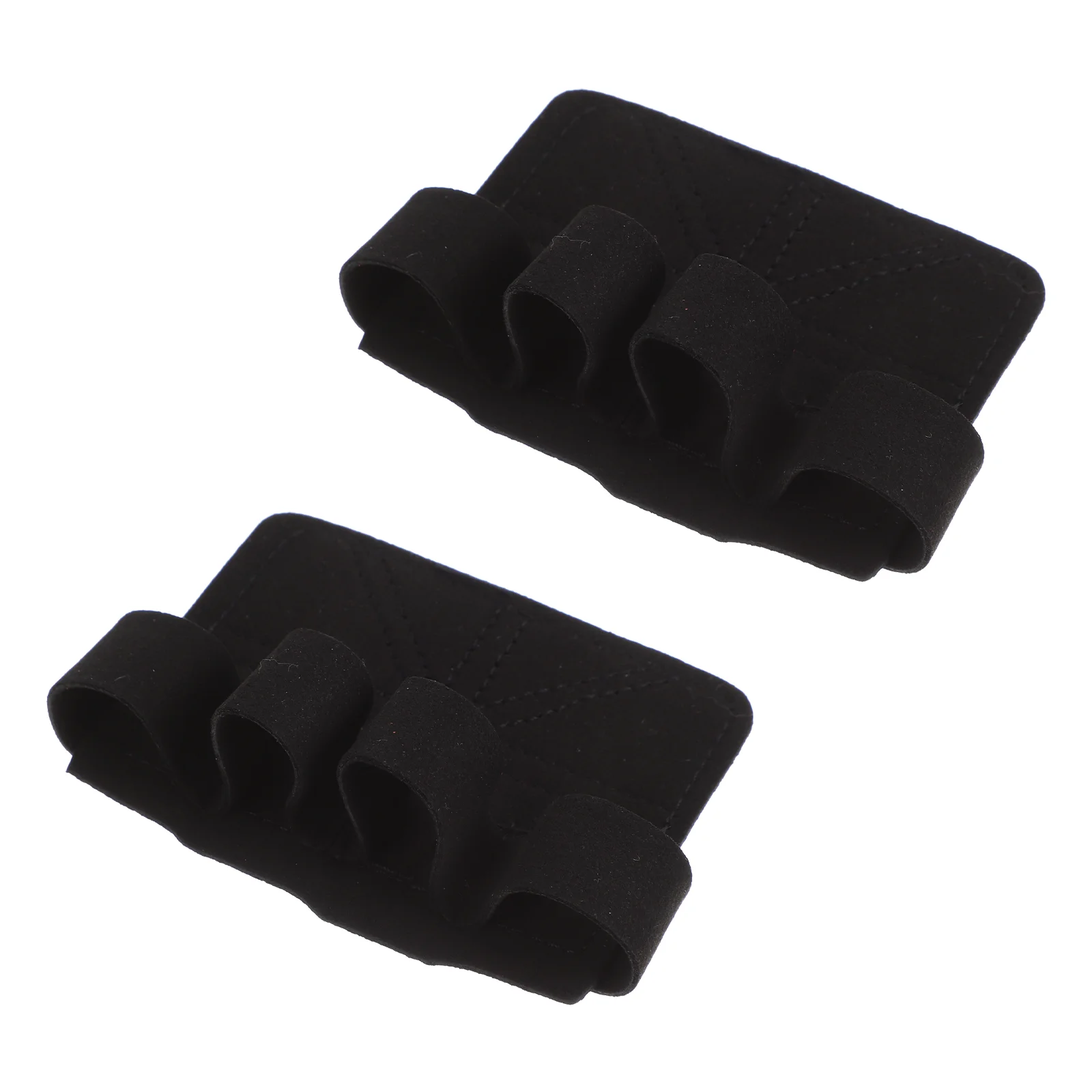 

Weightlifting Palm Fingerless Gloves Pads Comfortable Grips Lightweight Filling Anti-slip Microfiber Men Women