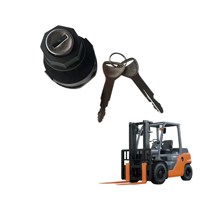 57590-23333-71 переключатель зажигания с 2 ключами для вилочного погрузчика Toyota 4P