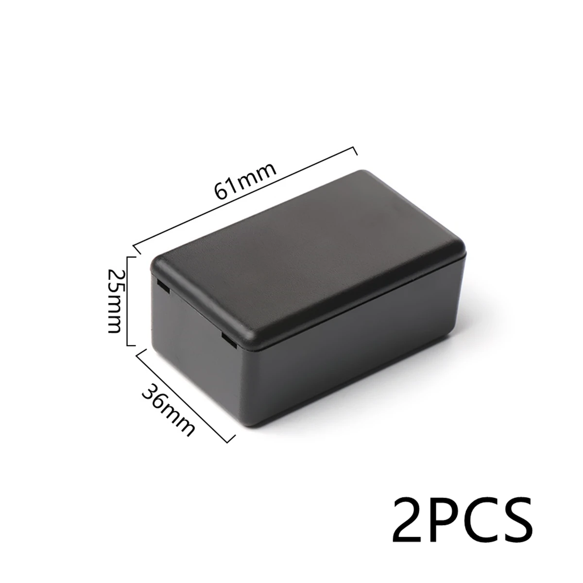 

Черный водонепроницаемый бокс из АБС-пластика YQSiNYUE, 2 шт.