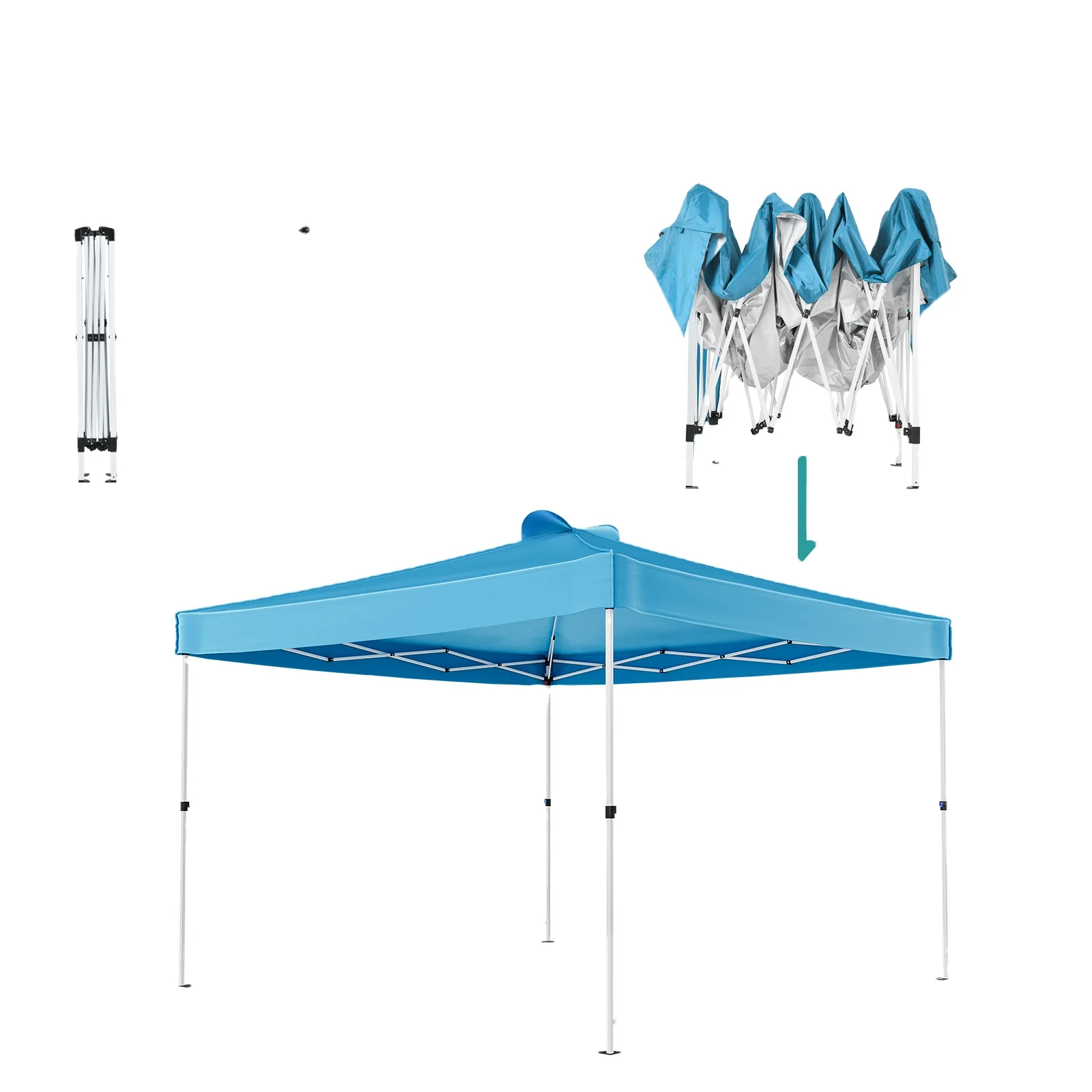 US Warehouse Pop Up Canopy Easy Set Up Outdoor Canopy Tent, Instant Folding Ez Up Canopy Commercial Gazebo Shelter