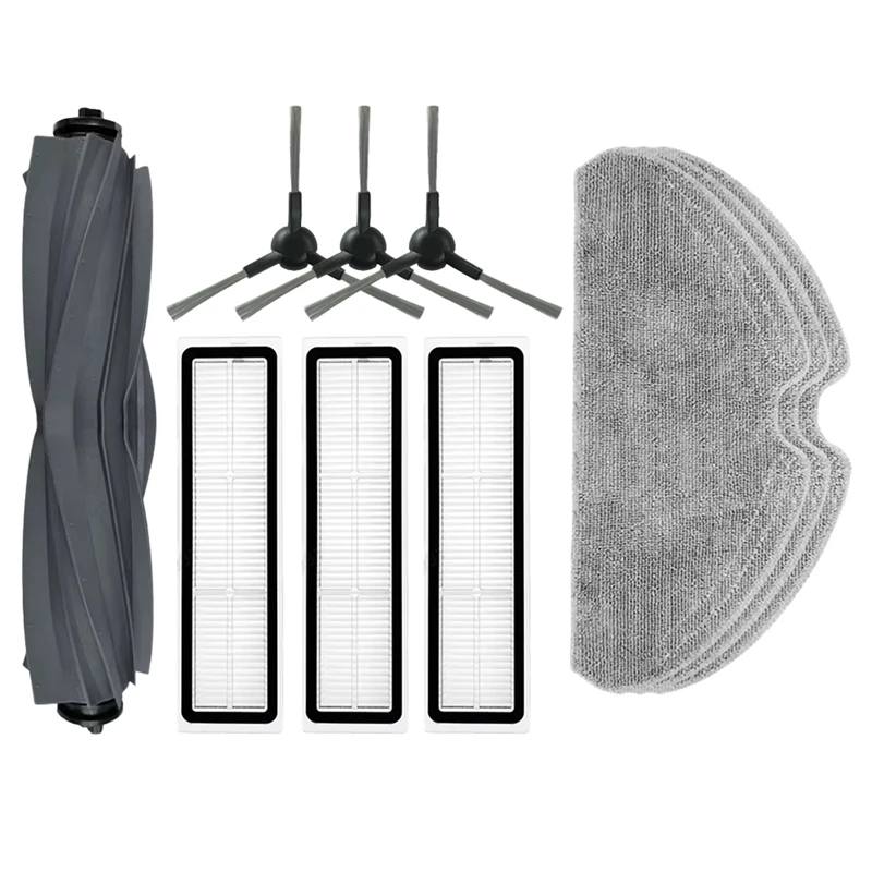 For Dreame D9 Max Gen 2 / D10s Pro /D10s Robot Vacuum Accessories Main Brush Filter Mop Rag Replacement Parts