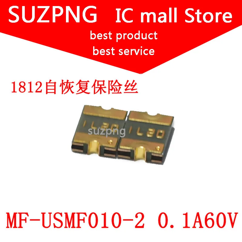 

10PCS 1812 Since Patch To Restore The Fuse MF-USMF010-2 0.1A60V In Stock