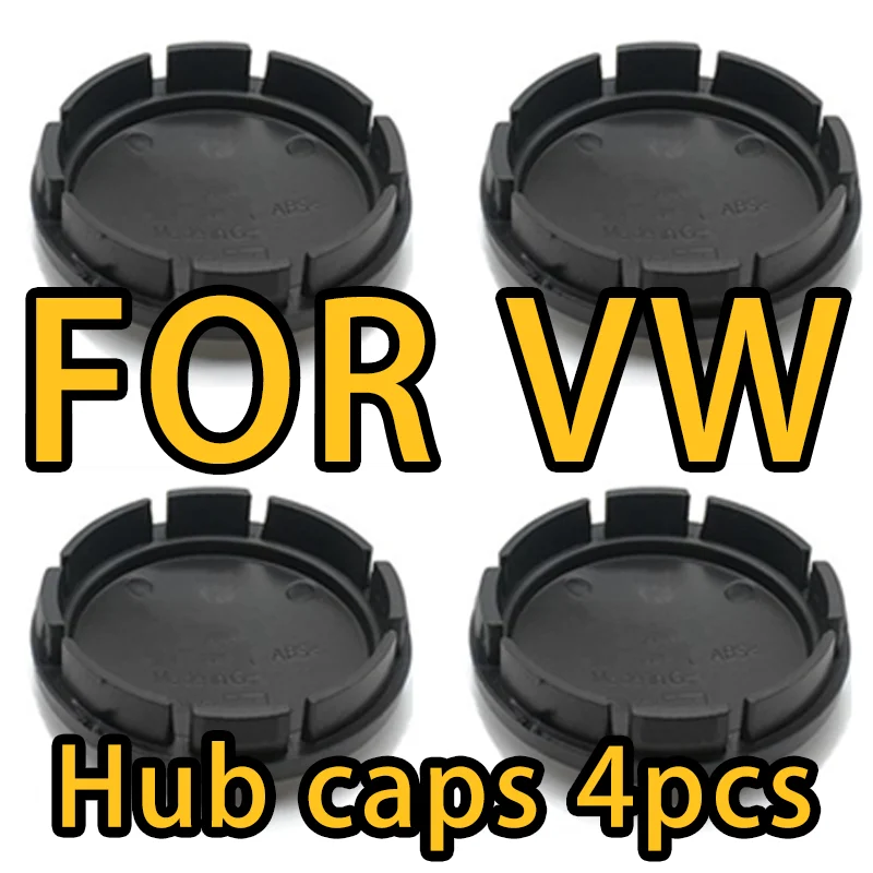 

4pcs 56 60 65 70 76mm Car wheel center cap hub caps cover badge emblem For volkswagen vw 3B7601171 1J0601171 7L6601149B 71601149