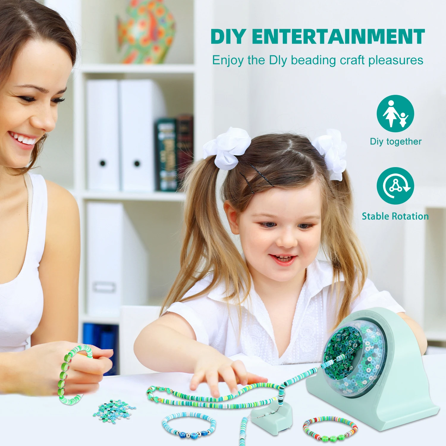 Браслет из бисера сделай сам для детей ручные украшения принцессы аксессуар