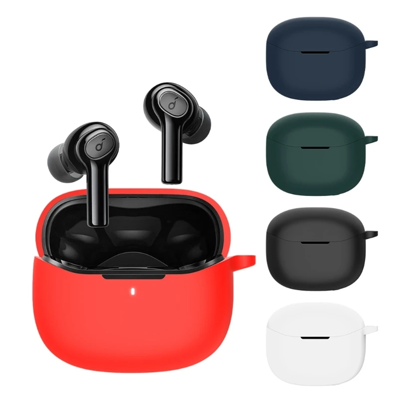 

Anti-fall Soft Silicone Case for Anker R100 Wireless Earbuds Protective Case Anti-drop Earphone Case