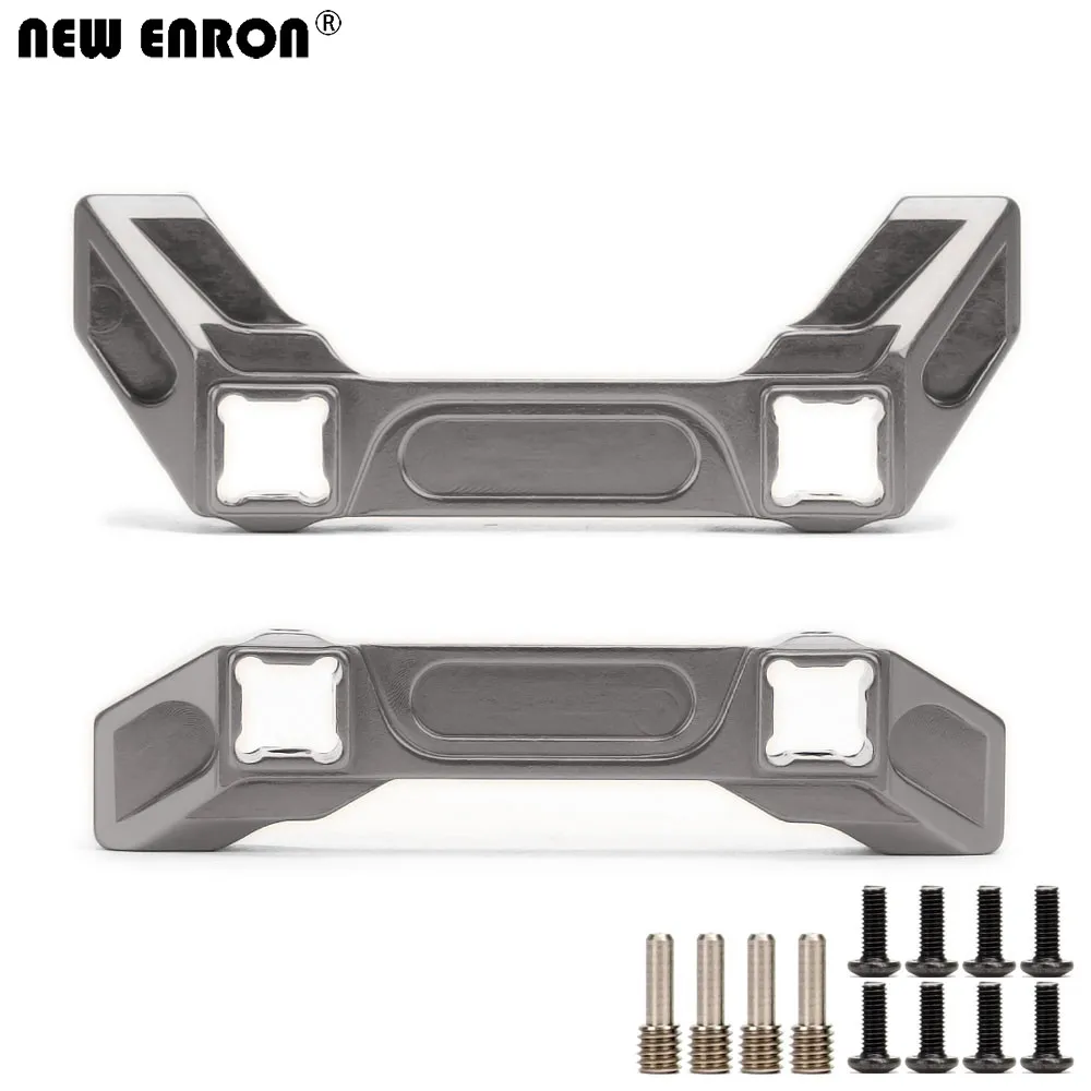 

Новое крепление ENRON 2P на передний и задний бампер из сплава #8237, обновленные детали для радиоуправляемого автомобиля Traxxas 1/10 TRX-4 1979 Chevrolet Ford ...