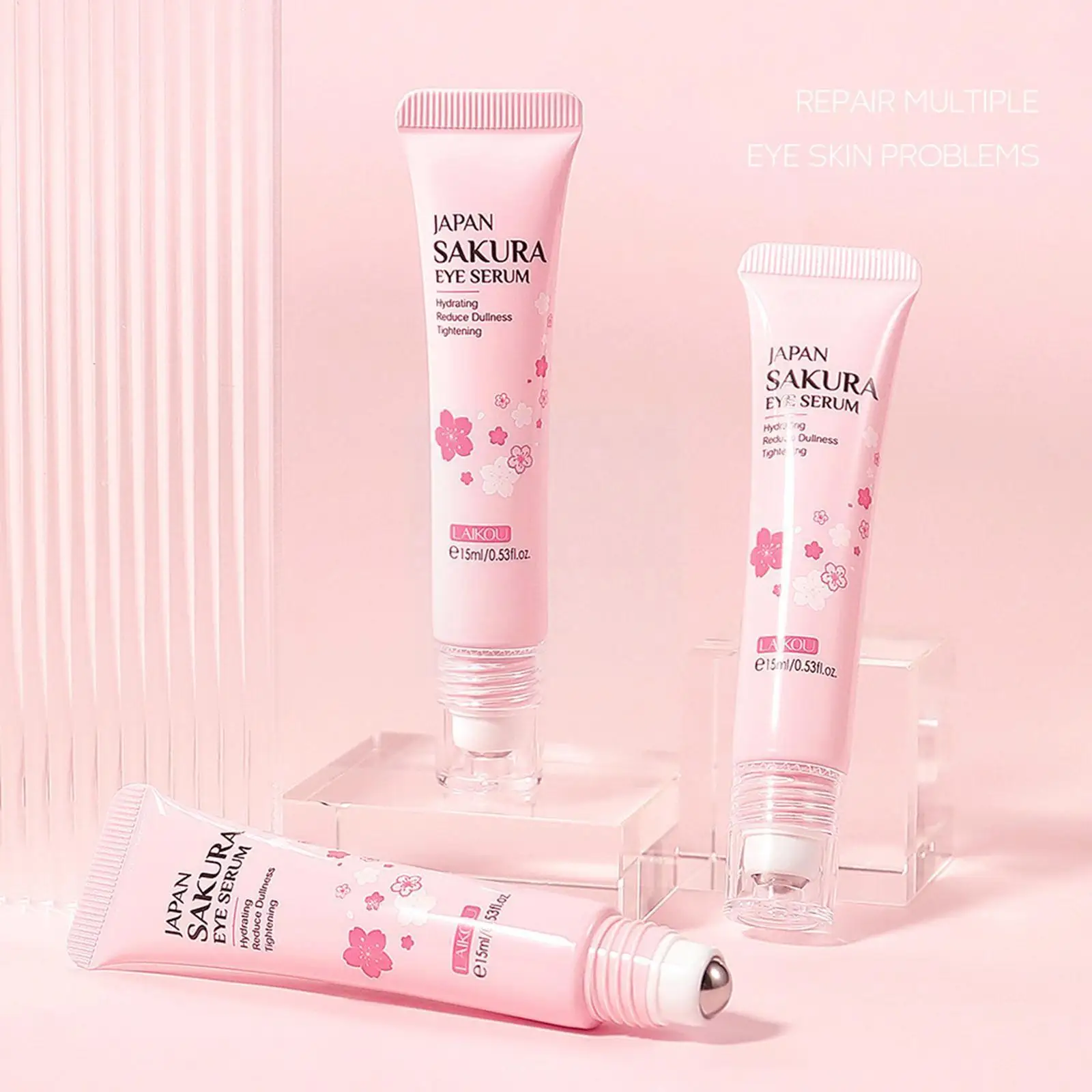

Serum Eye Massage Cream Slide Ball Essence Firming Bags Wrinkle Skin Anti-Puffiness Under Eye Dark Remover Circles C L3F1