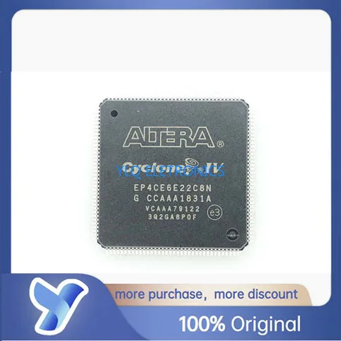

Original new EP4CE6E22C8N LQFP-144 integrated circuit chip