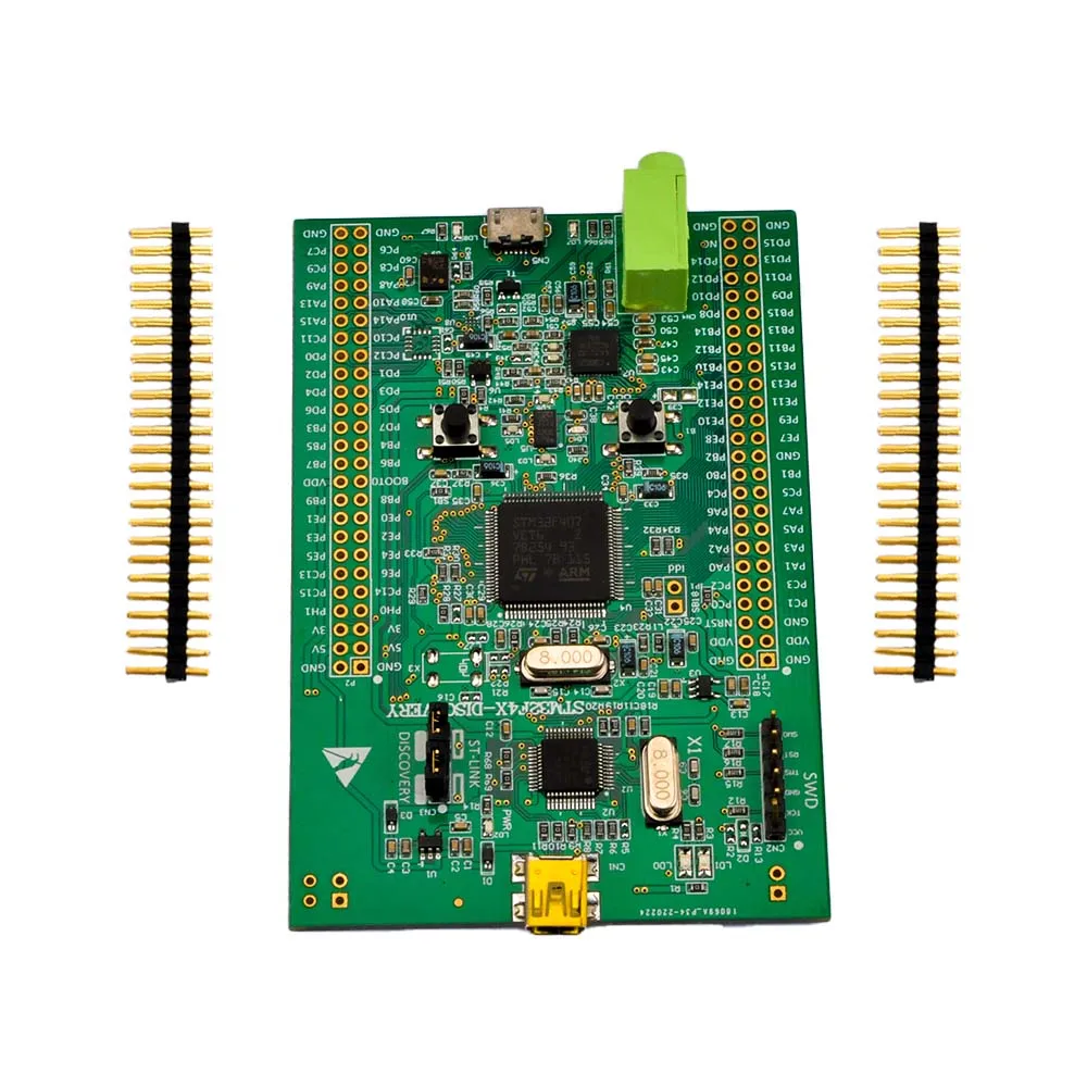 

1Pcs Stm32f4 Discovery STM32F407 Cortex-m4 1MB Flash Development Board Module ST-link V2 SWD 3V/5V Micro-AB USB Interface
