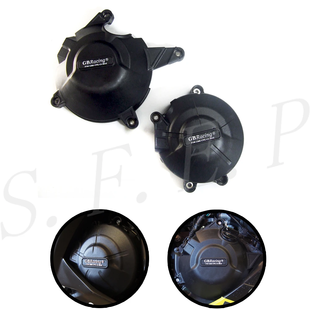 

Motorcycle Engine Cover Protector Case GB Racing For Kawasaki Z300 & EX300 Ninja 300 2014 2015 2016 Engine Covers Protectors