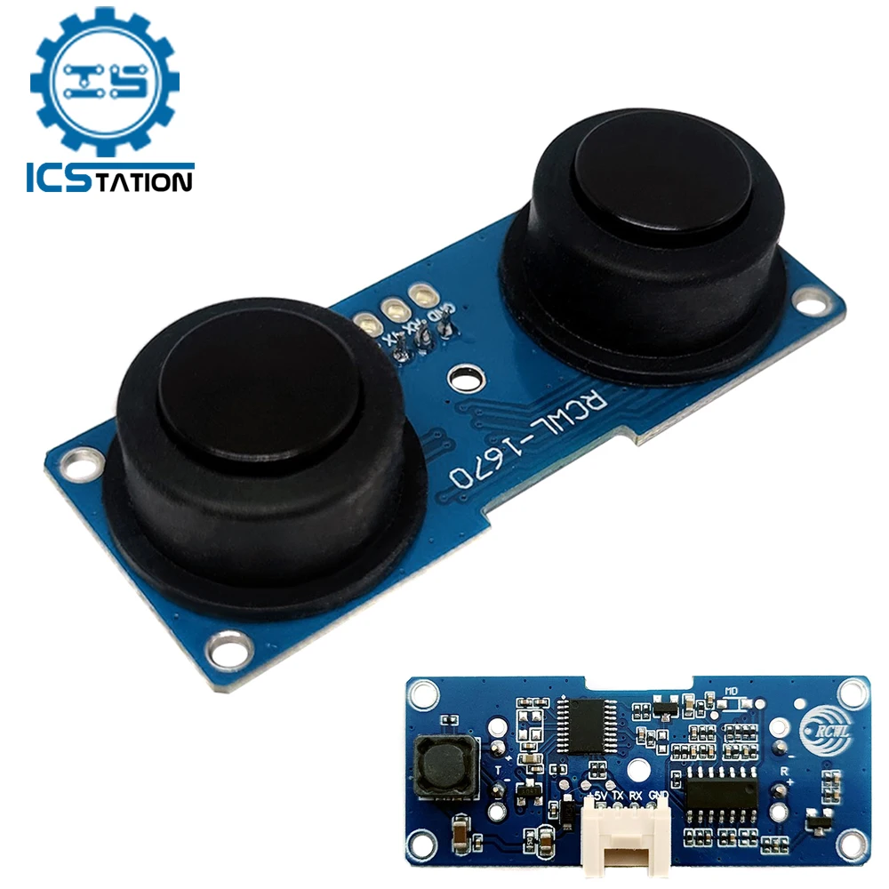 RCWL-1670 водонепроницаемый 2-400 см дальномер приемопередатчик отдельный Ультразвуковой дальномер тестер расстояния для измерения уровня воды RCWL-1670 водонепроницаемый 2-400 см дальномер приемопередатчик отдельный Ультразвуковой дальномер тестер расстояния для измерения уровня воды