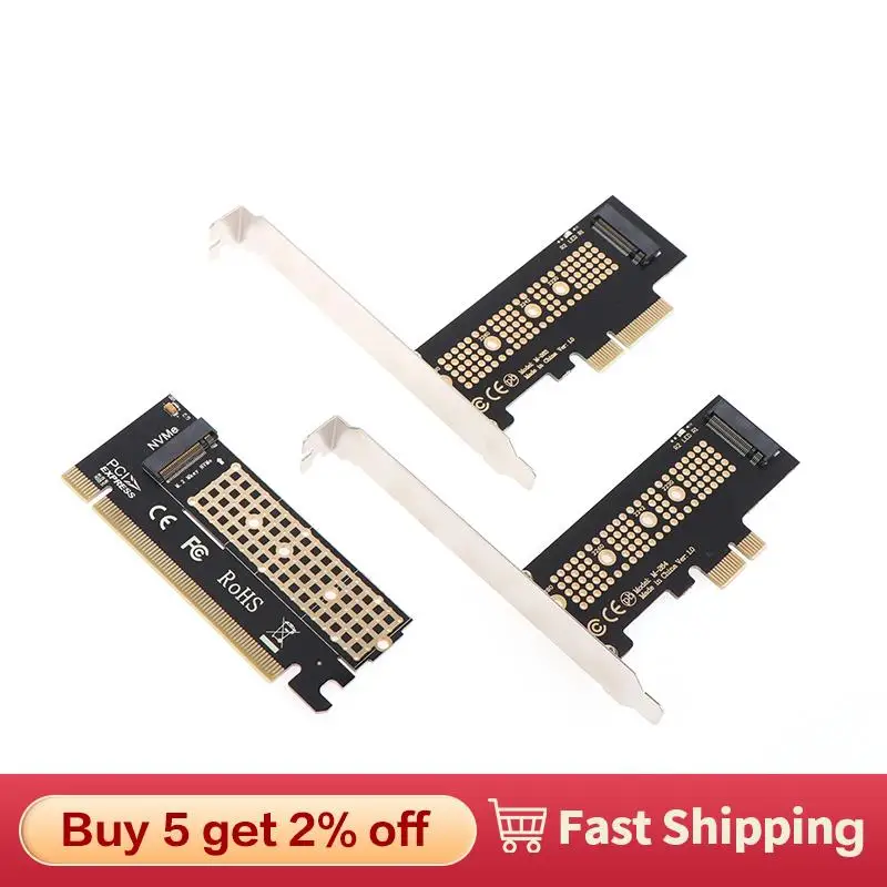 

1 шт., адаптер NVMe PCIe M.2 NGFF SSD для PCI-E X1, карта адаптера PCI-E M.2 с кронштейном для размера 2230-2280 SSD M2 Pcie адаптер