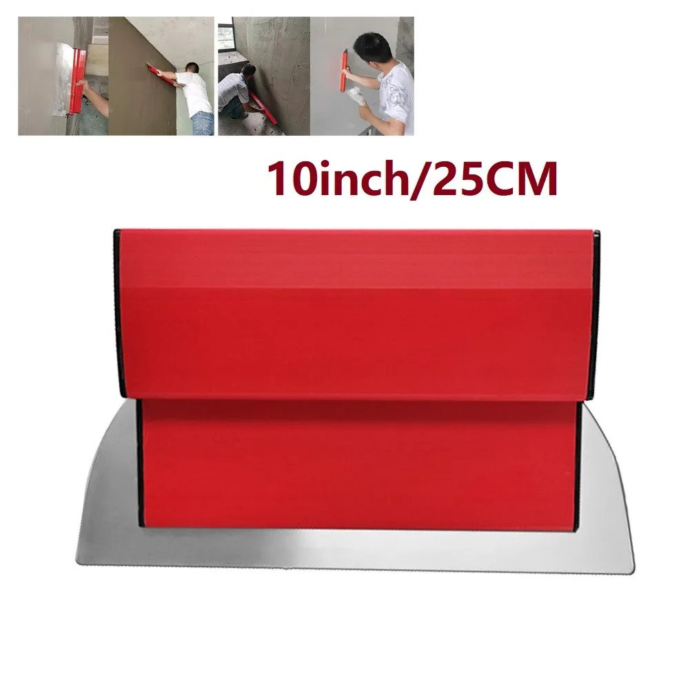 

10inch/25cm Skimmer-blade-skimming-blades Drywall Tape On Flat And Butt Joints Stainless Steel Equipment Hand Tools Parts