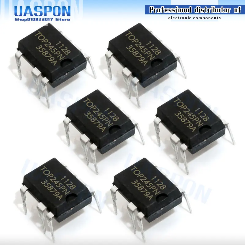 10 шт. TOP245PN DIP TOP245 DIP-7 TOP245P TOP244PN TOP244 TOP243PN TOP243 TOP242PN TOP232PN TOP224PN TOP223PN TOP222PN TOP224