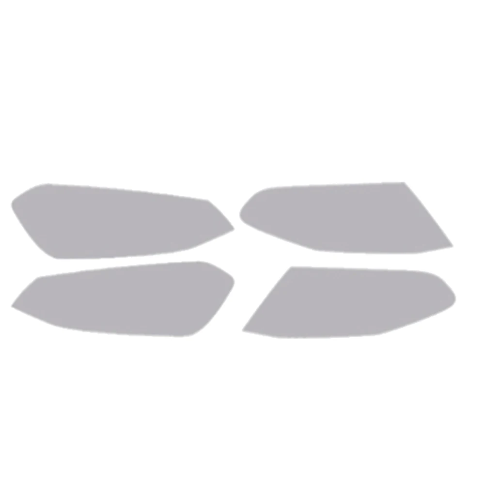 4 шт. передняя фара автомобиля задний фонарь прозрачная защитная пленка из ТПУ