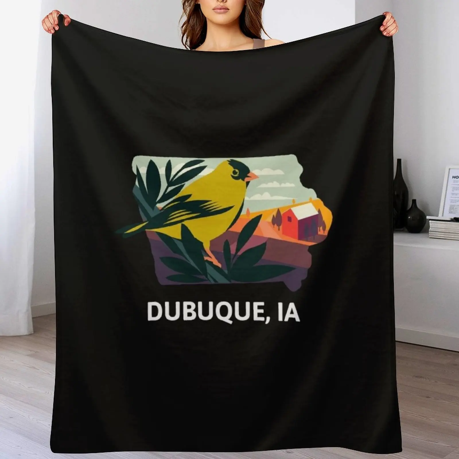 Одеяло Dubuque IA винтажные одеяла для детских одеял на Хэллоуин