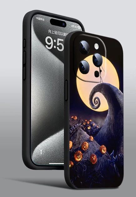 Мягкий силиконовый чехол G13 из мультфильма Кошмар перед Рождеством для iPhone11 12 13 14