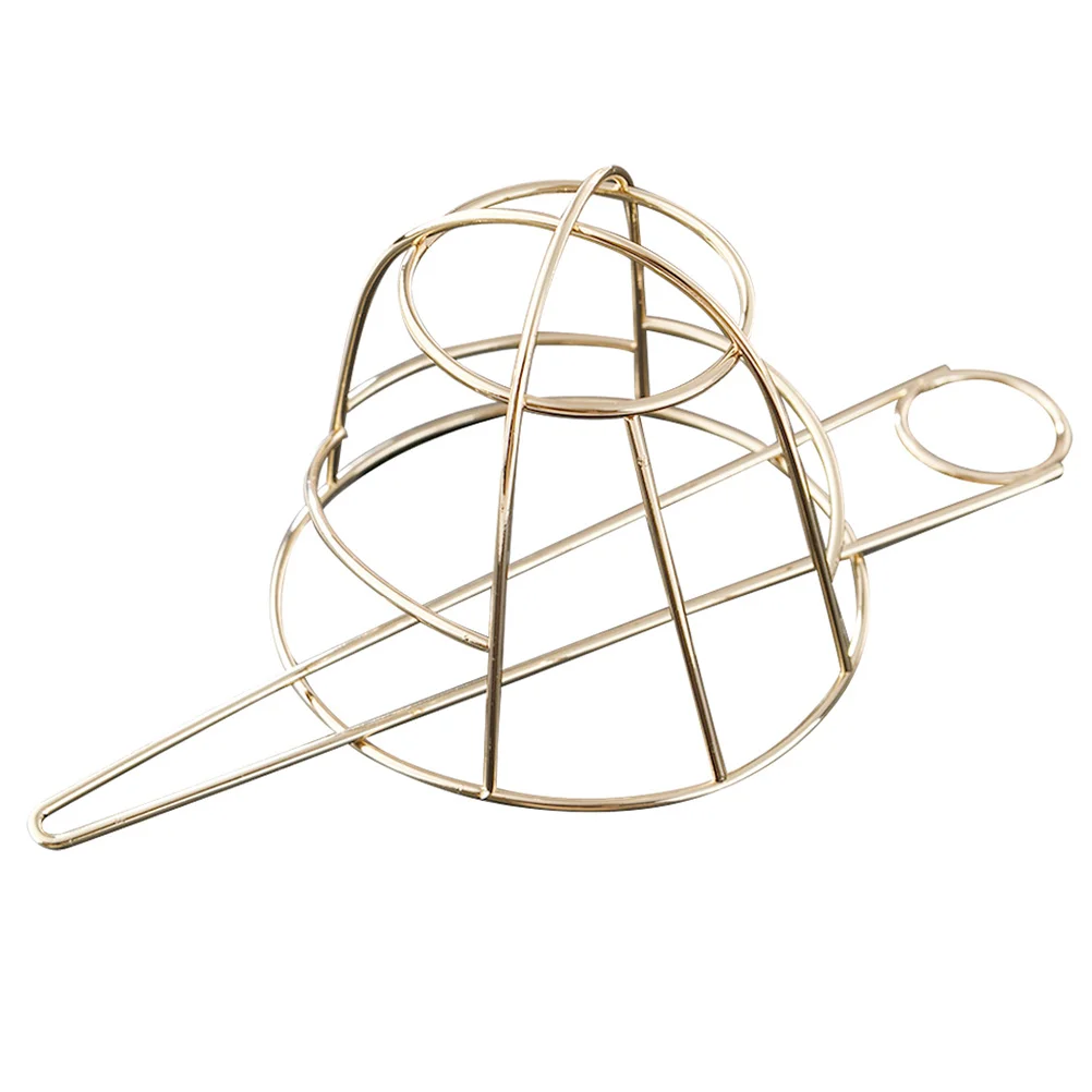 

Bird Cage Hairpin Wedding Hair Clip Hair Bun Maker Retro Hair Stick Round Japanes Hair Chopstick Iron Vintage Hair Stick Miss