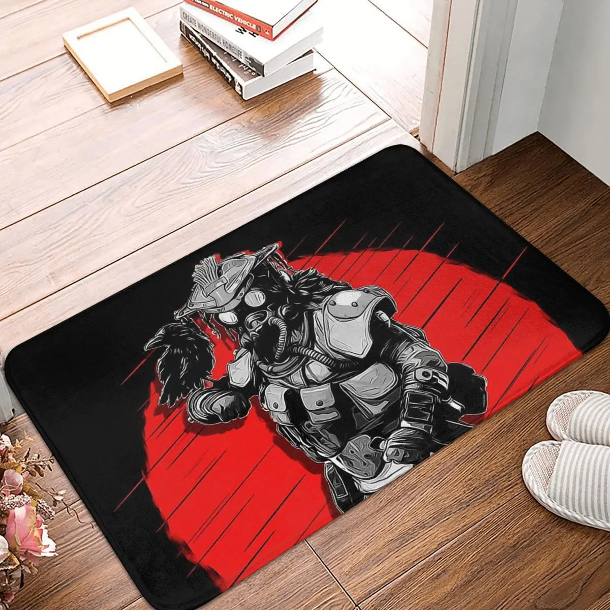 

Apex Legend Non-slip Doormat Bath Mat Bloodhound Balcony Carpet Welcome Rug Home Decor