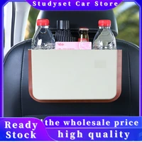 foldable car trash can waterproof multifunctional umbrella storage bucket hanging auto sundries organize pouch