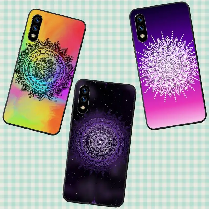 

Digital Mandala Phone Case For Xiaomi Mi 11 10 A2 A2lite A1 9 9SE 8Lite 8explorer F1 Poco M3 X3 Pro Fundas Cove