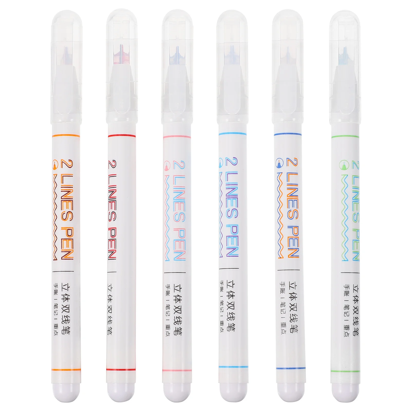 

Pens Markers Pen Marker Drawing Tip Line Double Outline Shimmerself Permanent Brush Fine Metallic Fineliner Chisel Stationery
