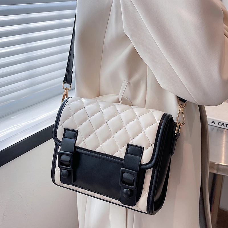 

Designer Pu Leather Women Satchels Shoulder Bag High Quality Ladies Small Crossbody Bags for Women Fashion Female Messenger Bag