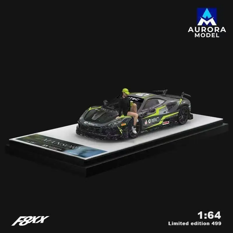 Фото Модель автомобиля Diecast AM F8 Tributo Mansory F8XX из сплава, масштаб 1:64 №2