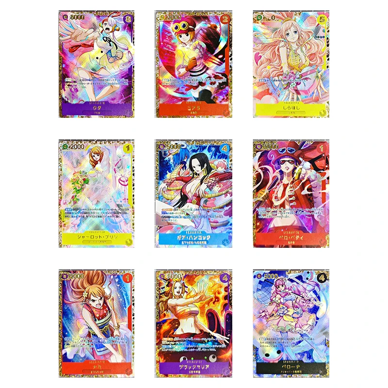 Аниме One Piece Nami hanboa Cock Uta Perona Shirahoshi Diy Flash Cards Коллекционная открытка рождественские