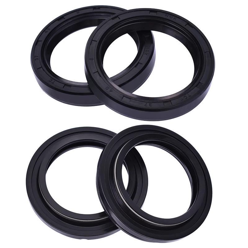 

Motorcycle Parts 37*49*8 37 49 8 Front Fork Oil Seal 37 49 Dust Cover For Suzuki GSX550 GS550E GS550ES GS750S GS850GL 1980-1983