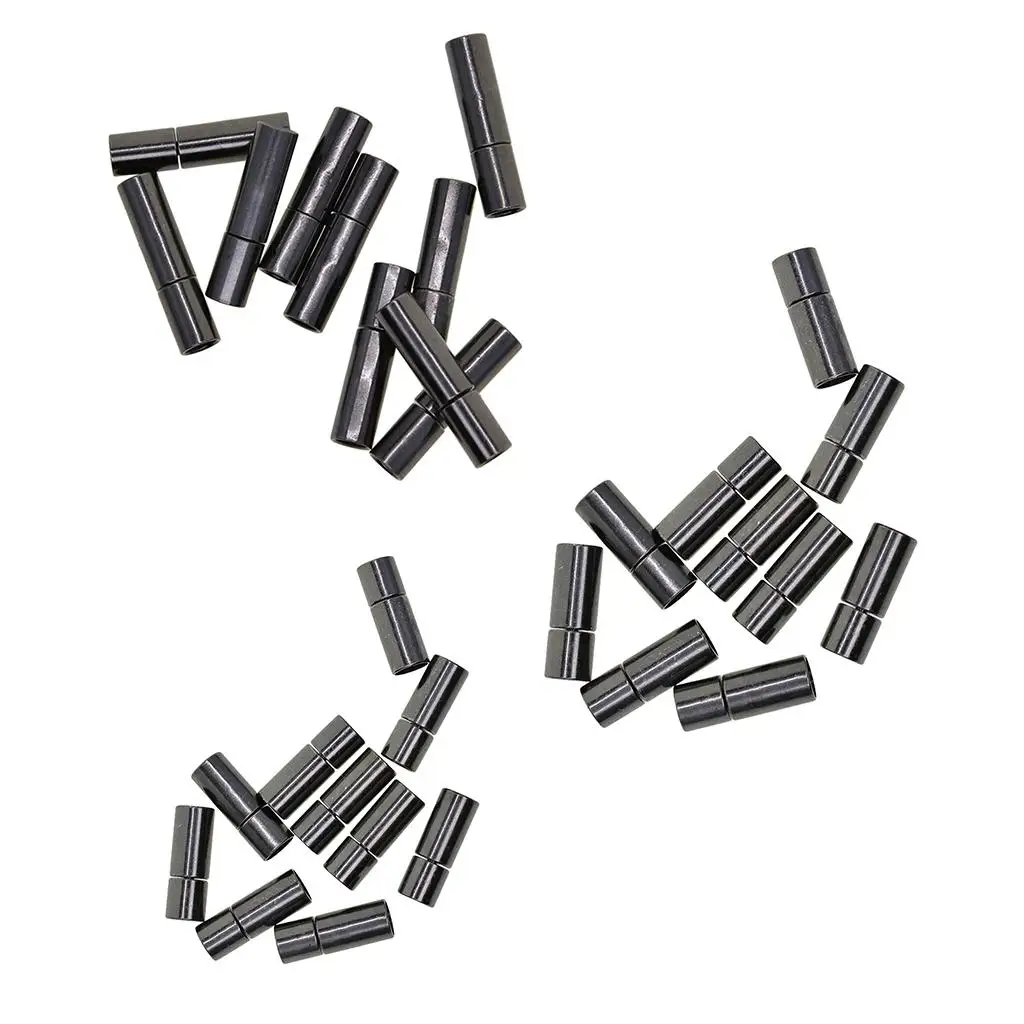

10 End Caps DIY 4/5/6mm Leather Cord Choker Necklace Bayonet Clasp