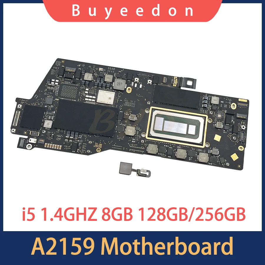 

Original Tested A2159 Logic Board i5 1.4GHz 8GB 128GB 256GB for MacBook Pro Retina 13" A2159 Motherboard 2019 Year 820-01598-A