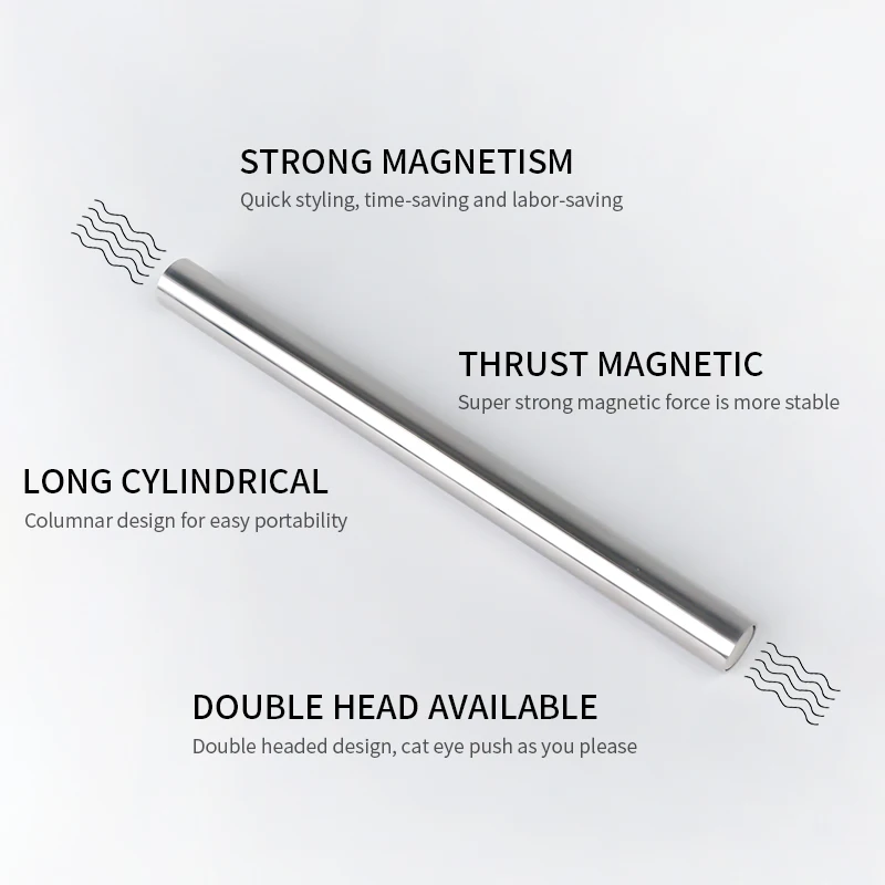 1 шт. двухсторонняя магнитная палочка для дизайна ногтей кошачий глаз
