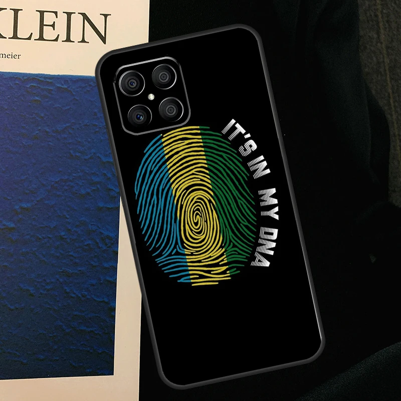 Чехол с флагом Габона для Honor 200 Lite Magic 7 5 6 Pro X9c X9b X9a X8b X8a X8 X9 50 70 90 Cover