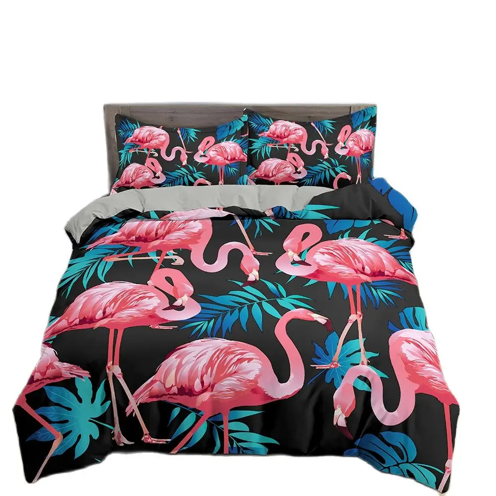 

Комплект постельного белья с пододеяльником и наволочкой из полиэстера