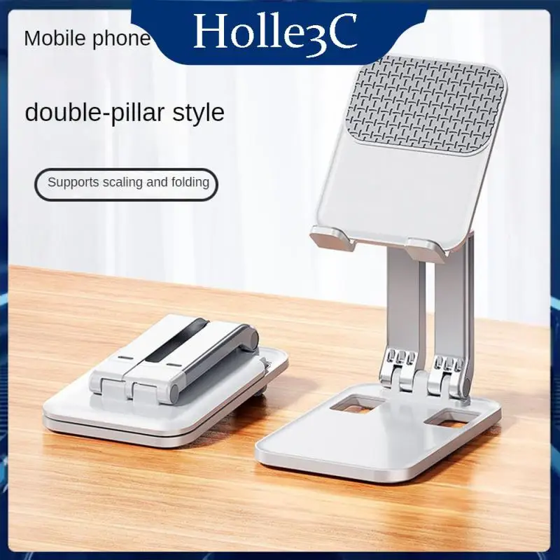 

Folding Portable Adjustable Phone Holder Reinforcement Support Free Adjustment Desktop Phone Holder 105.00g Fit Mobile Phone