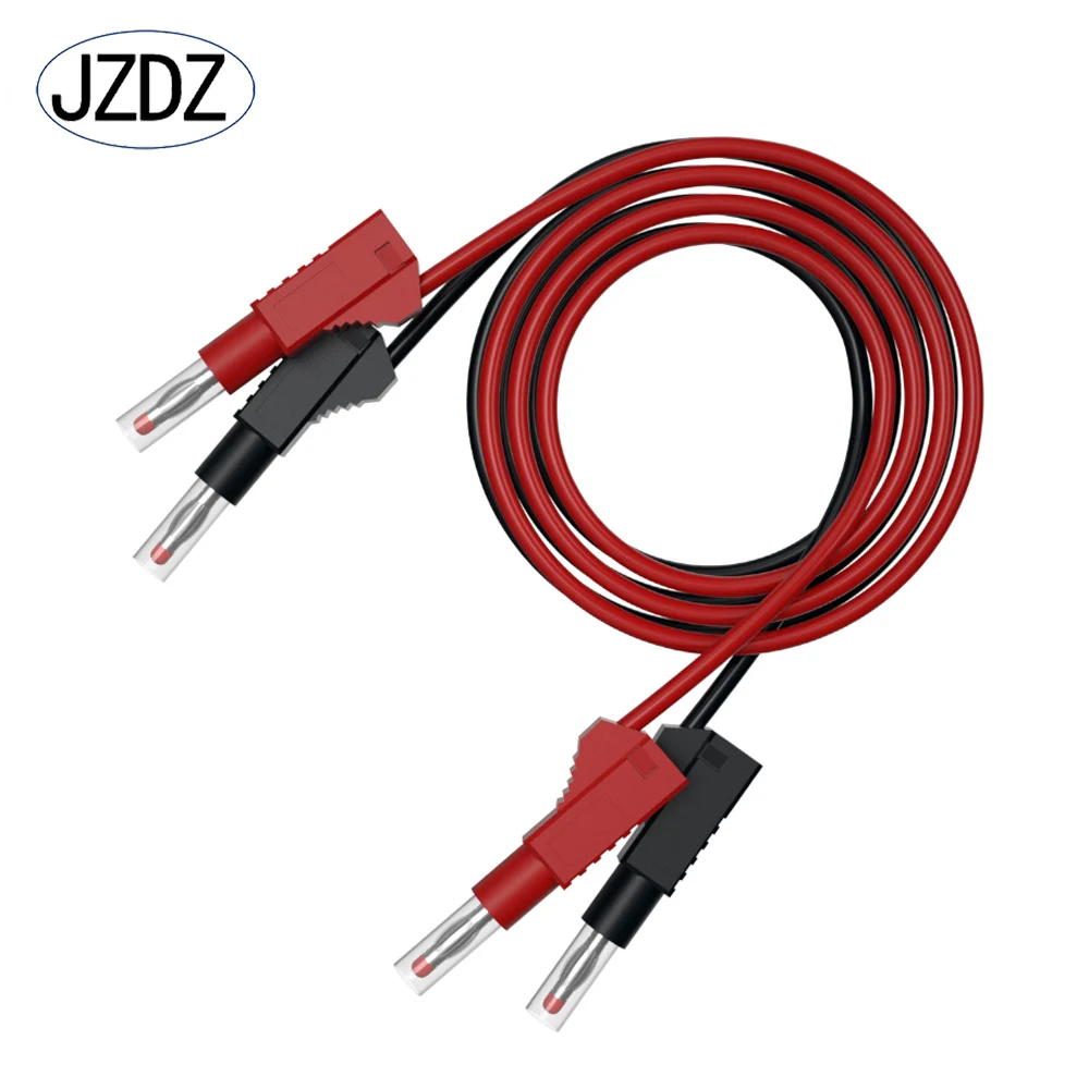 

JZDZ Испытательные провода 2 шт., 4 мм, красный, черный