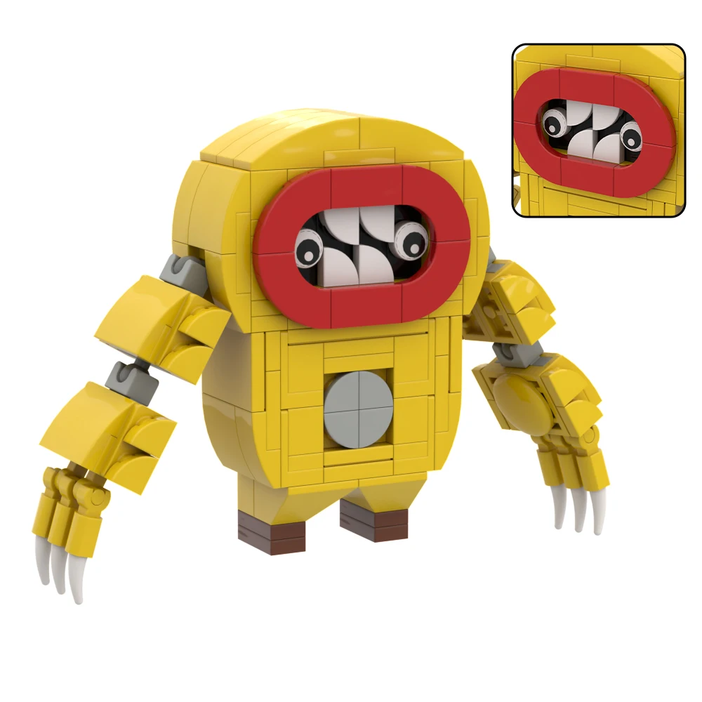 Конструктор MOC: Фигурка Уолли из игры Horror Game Adventure Joyville Wiki, Модель для сборки, Забавные мультяшные игрушки, Рождественский подарок (art.: 3920dbd07e2fa) - 3920dbd07e2fa