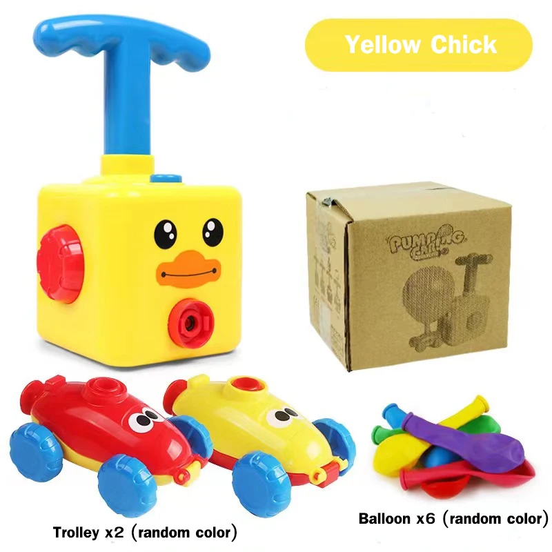 Новая игрушка "Башня для запуска воздушных шаров на ракете" для веселой обучающей инерции и воздушной мощности автомобиля научно-исследовательский экспериментальный набор для детей-подарок.