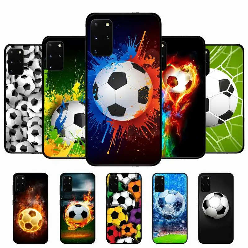 

Football Soccer Phone Case for Samsung S10 21 20 9 8 plus lite S20 UlTRA 7edge