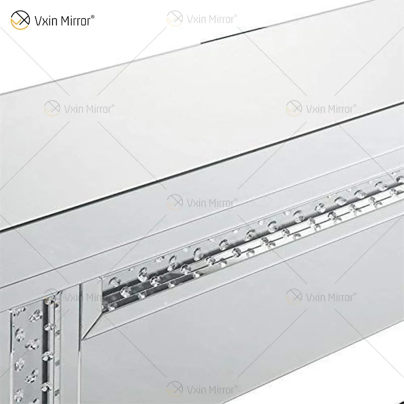 Зеркальный камин имитация огня Электрический сердечник для обогрева гостиной