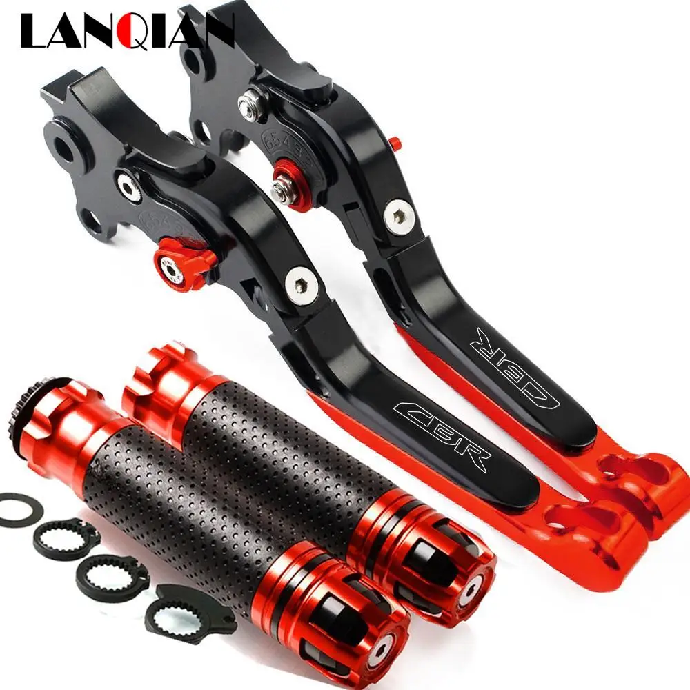 

Adjustable Accessories FOR HONDA CBR250R CBR250RR 2011 2012 2013 2014 2015 2016 2017 2018 Brake Clutch Levers Handbar End Grips