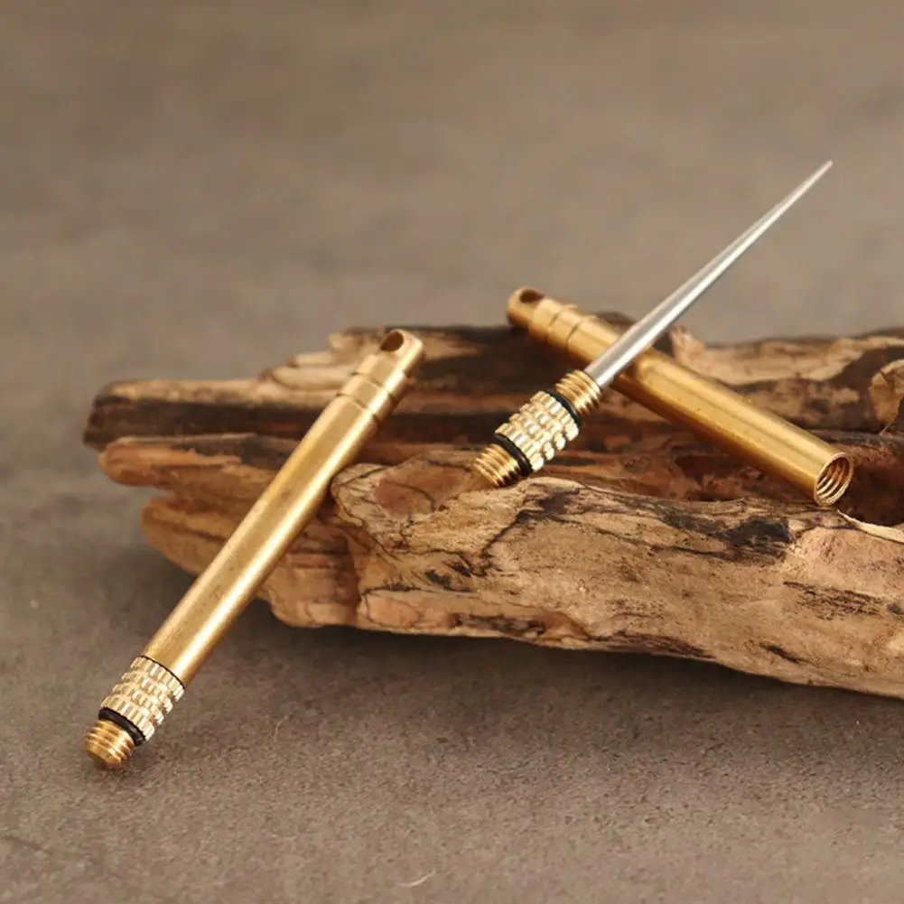 Toothpicks Hanging Toothpick Smooth Surface Metal Compact Keychain Loop Fruit Fork for Home Table Decoration |