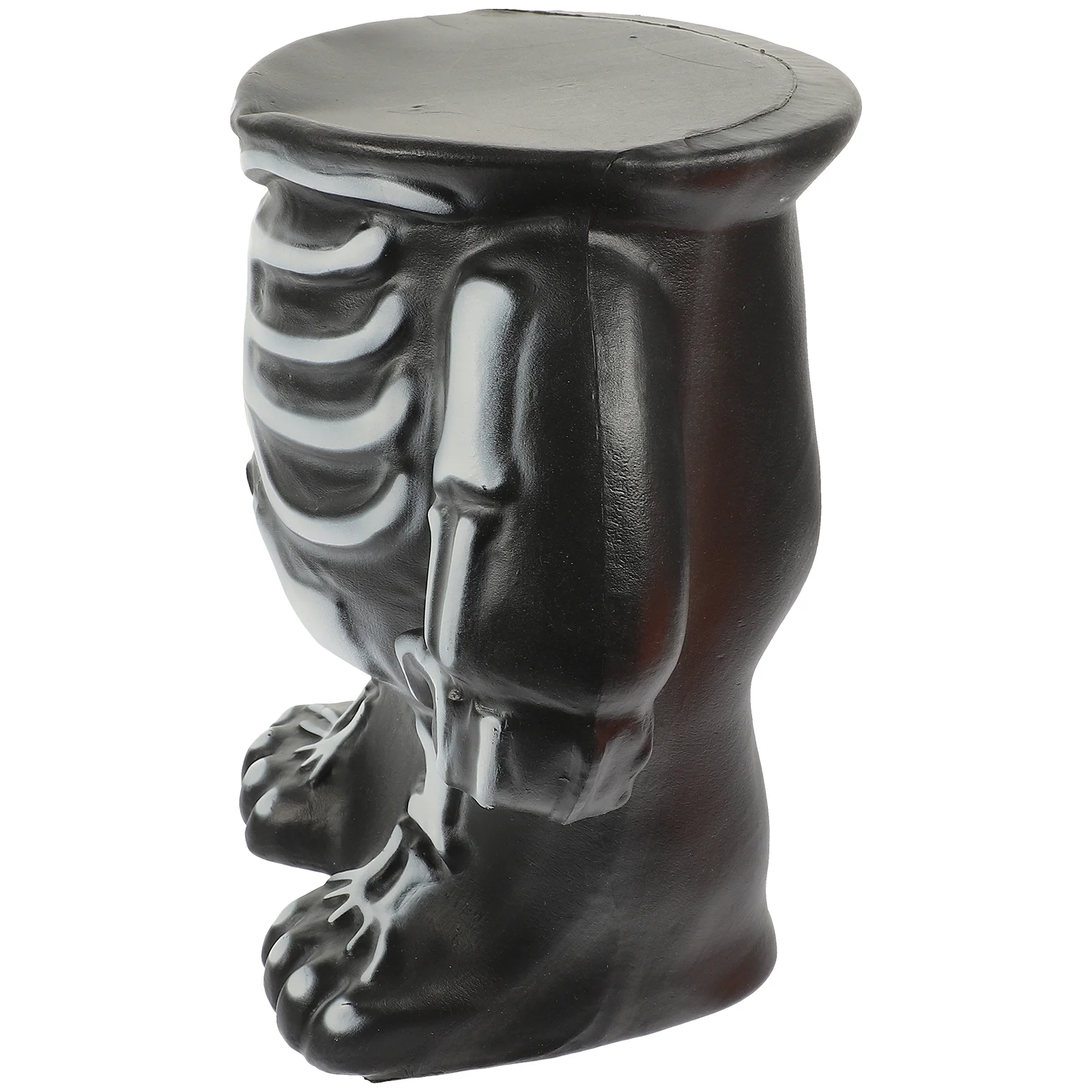 Хэллоуин в форме тыквы черно-белый череп украшения для тела поднос еды подставка