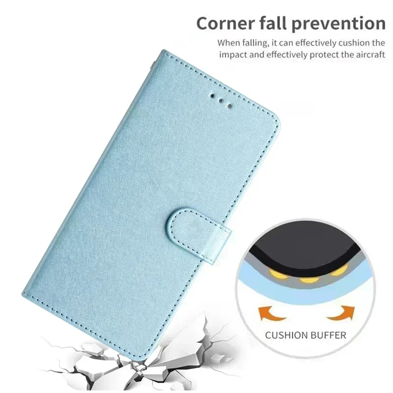Модный Шелковый чехол для Redmi 10 21061119AG Магнитный кожаный флип-кошелек Xiaomi 2022 10C 9A 9C