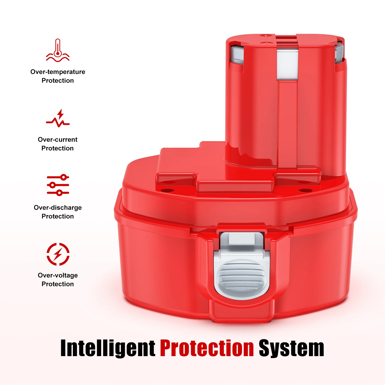 Аккумуляторная батарея для Makita PA14 14 4 4000 1422 1433-1 6281D 6280D 6337D 1420 в 192600 мАч