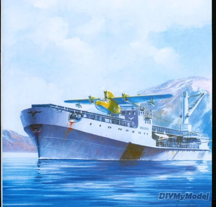 

Подводная лодка DIYMyModeI USS bussard and Falke & u117, маленький флот, набор бумажных моделей ручной работы «сделай сам», игрушки ручной работы, пазлы, пода...