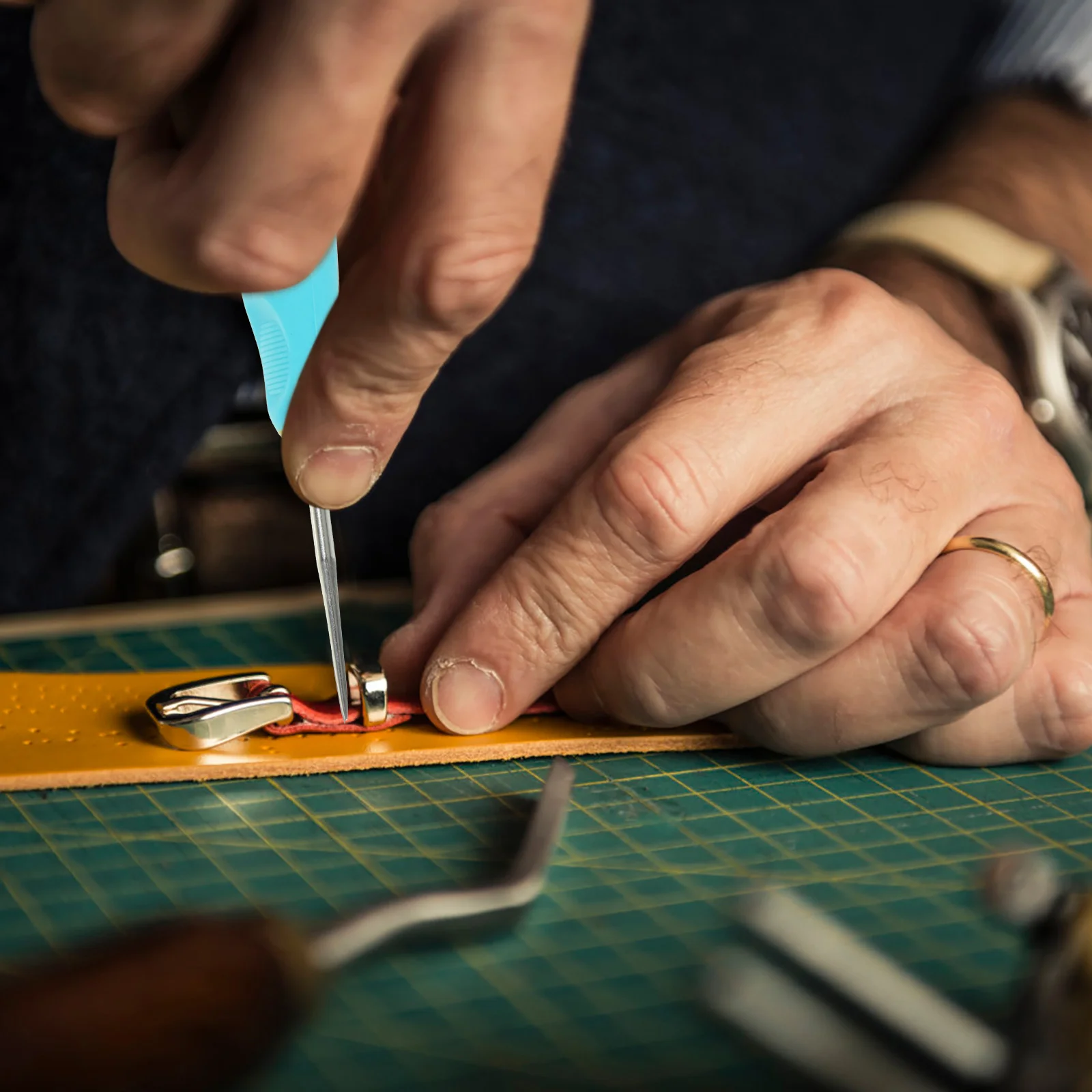 

5 pcs Shoe Repair Tool Sewing Awl Sewing Awl Hand Stitch Sewing Awl